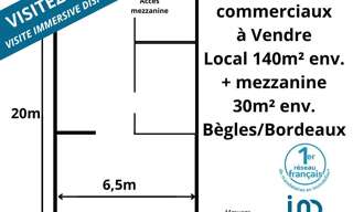 Commerce  140 m² à vendre à Bègles (33130)