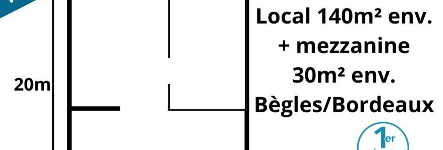 Commerce  140 m² à vendre à Bègles (33130)