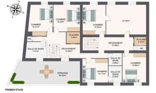 Maison 18 Pièces 426 m² à vendre à Le Buisson-de-Cadouin (24480)