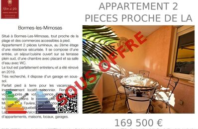 vente appartement 169 500 € à proximité de Grimaud (83310)