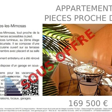 Appartement 2 pièces 25 m²