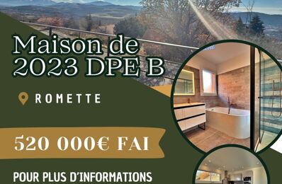 vente maison 520 000 € à proximité de Neffes (05000)