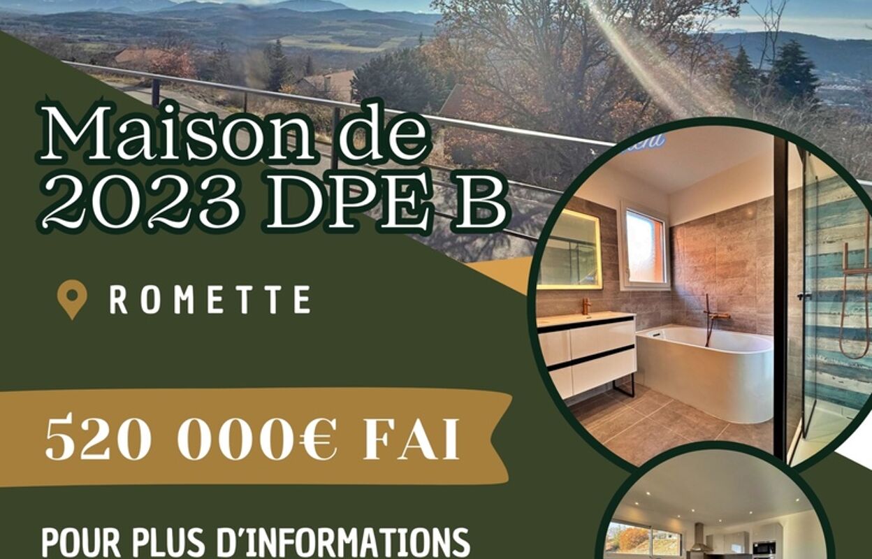 maison 4 pièces 119 m2 à vendre à Rambaud (05000)