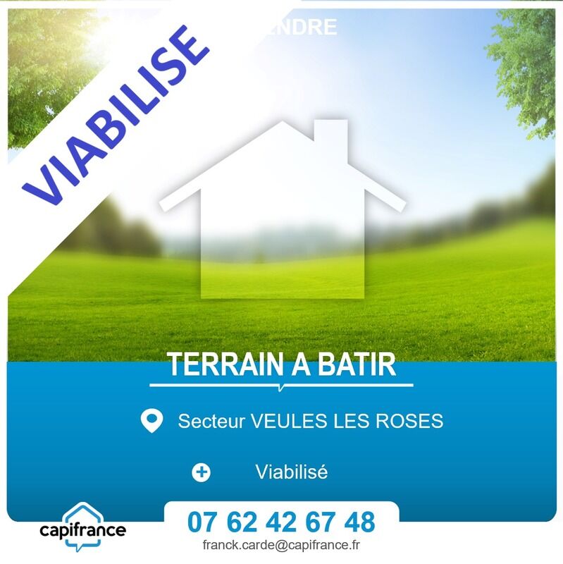 Terrain  à vendre Veules-les-Roses 76980