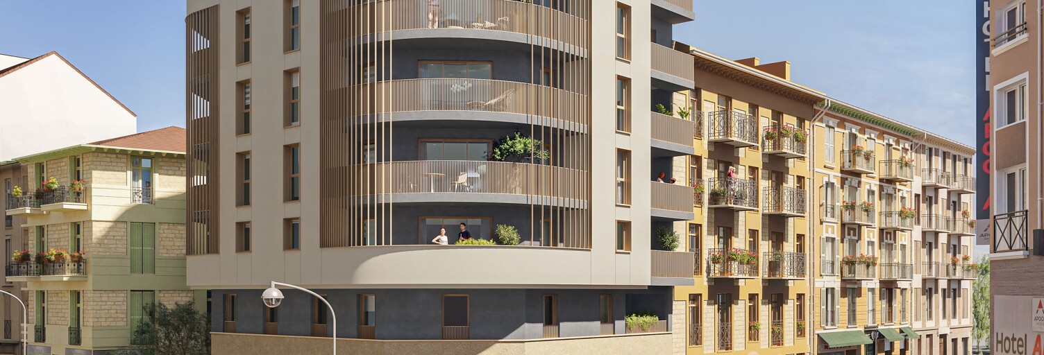 Appartement neuf T2, T3, T4 Pièce 44 à 90 m² à vendre à Nice (06300)