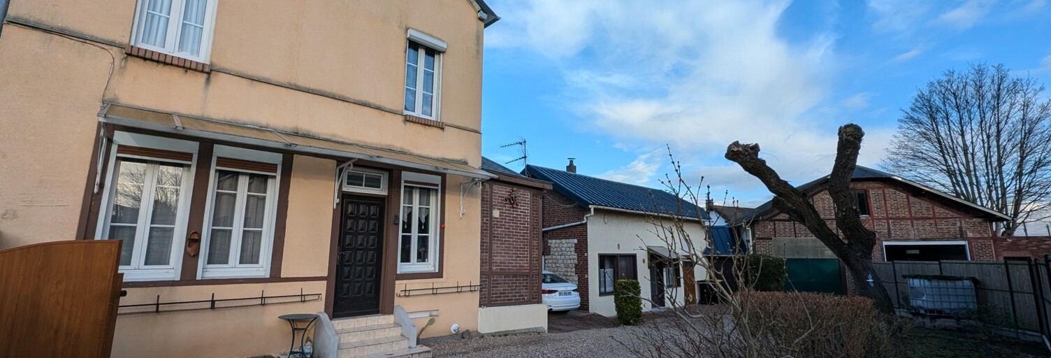 Maison 4 Pièces 80 m² à vendre à Saint-Aubin-lès-Elbeuf (76410)