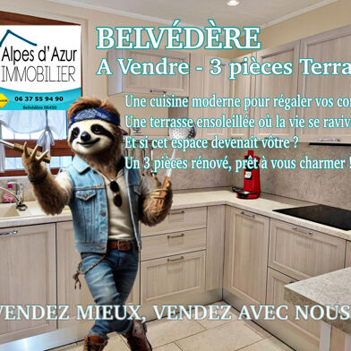 Appartement 3 pièces 154000 €