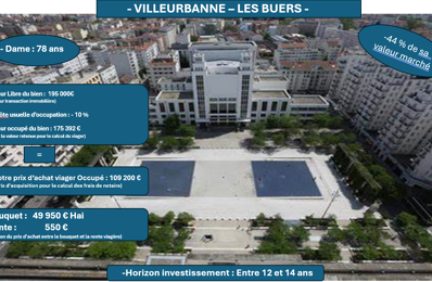 viager appartement Bouquet 49 950 € à proximité de Vourles (69390)