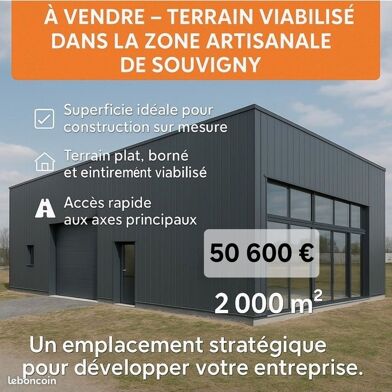 Terrain  50600 €