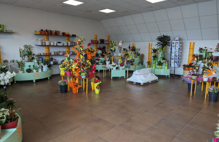 Magasin de fleurs en zone commerciale — photo 2