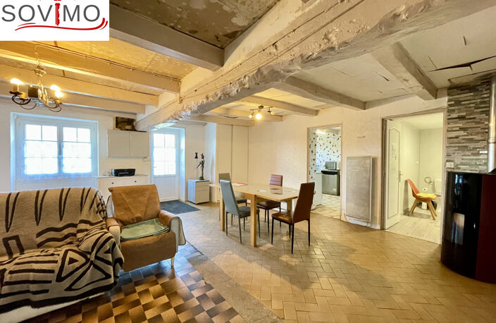 BEAU POTENTIEL A EXPLOITER : MAISON AVEC GRANGE ET JARDIN, T — photo 2