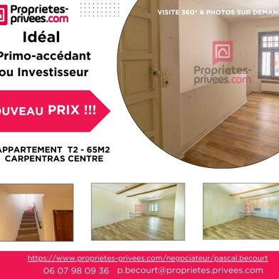 Appartement 3 pièces 65 m²