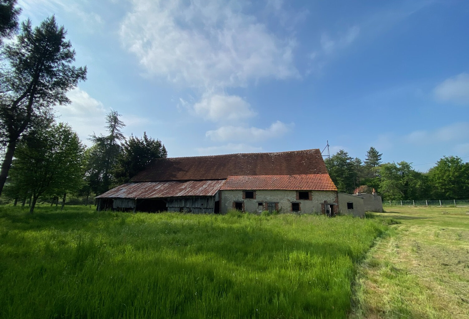 FERME, CHARME, GRANGE, NATURE, BOIS, LONGÈRE À RENOVER, 1,6 — photo 1
