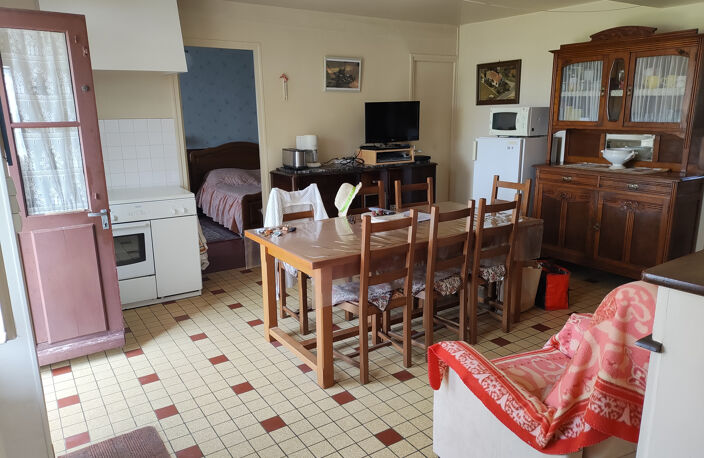 LONGÈRE, COMBLE AMÉNAGEABLE, MARRE, À RÉNOVER. — photo 3