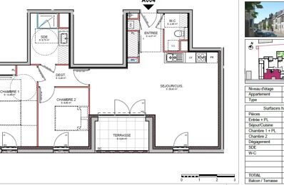 vente appartement 288 000 € à proximité de Tours (37)