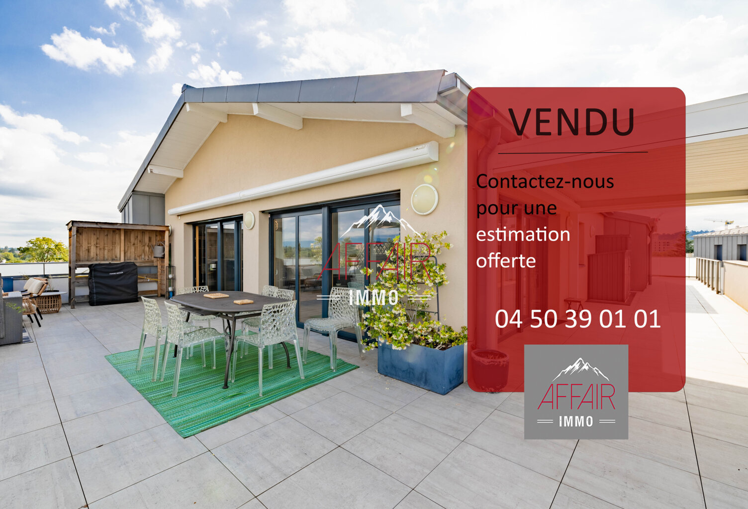 APPARTEMENT ATTIQUE T5 - 74100  AMBILLY — photo 1