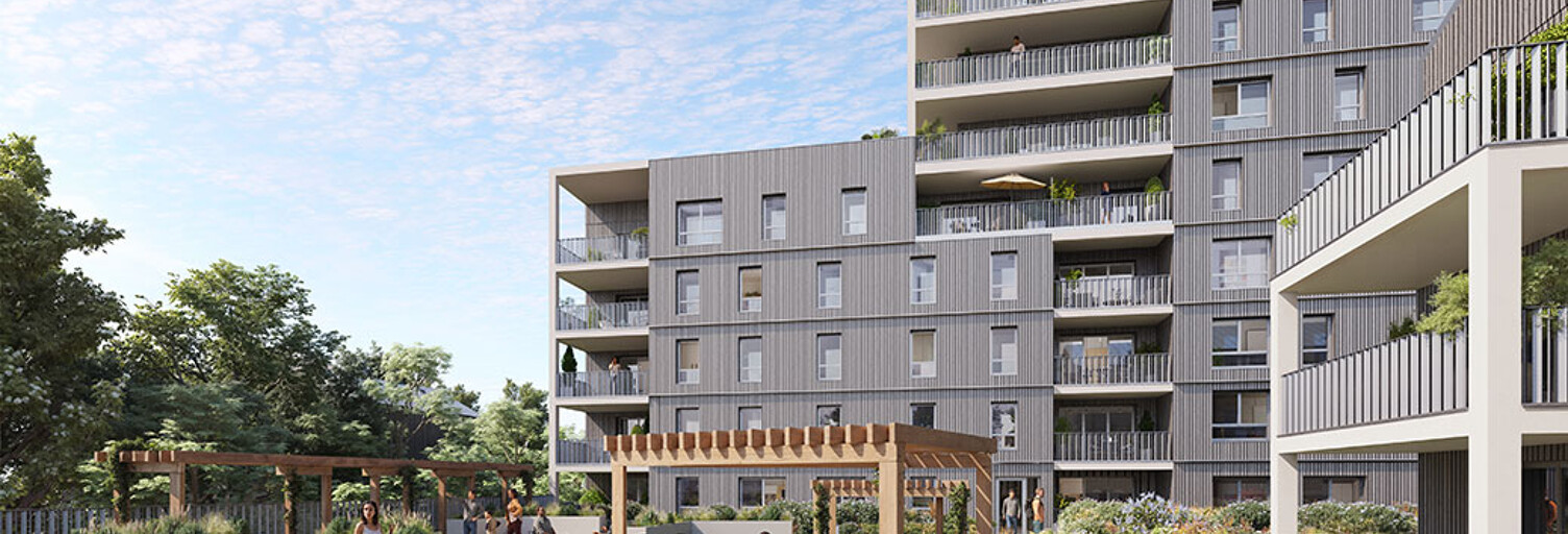 Appartement neuf T2, T3, T4, T5 Pièce 39 à 93 m² à vendre à Rennes (35000)