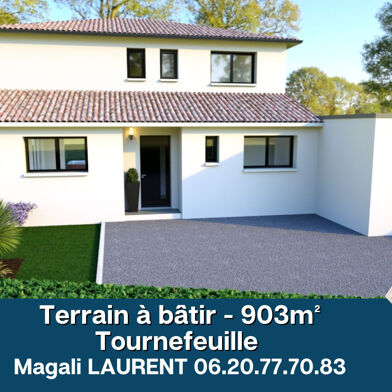 Terrain 900 m²