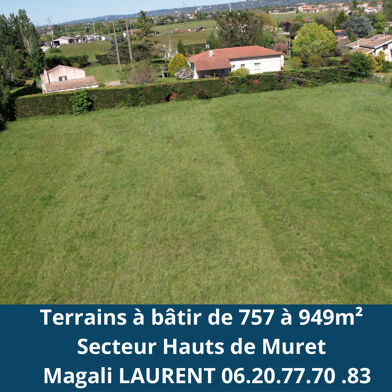 Terrain 813 m²