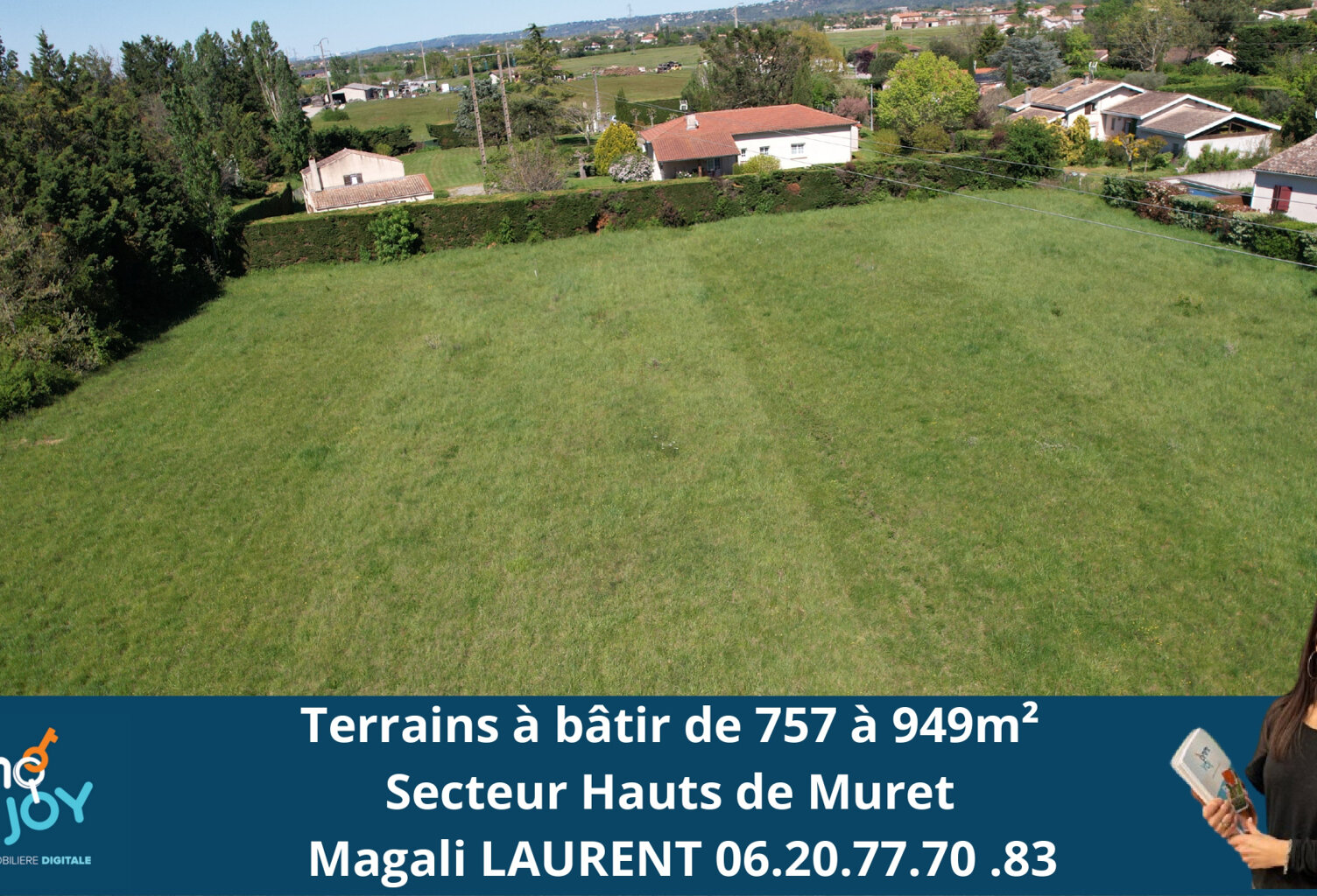 Terrains à bâtir viabilisés de 757 à 949m2 à Muret — photo 1