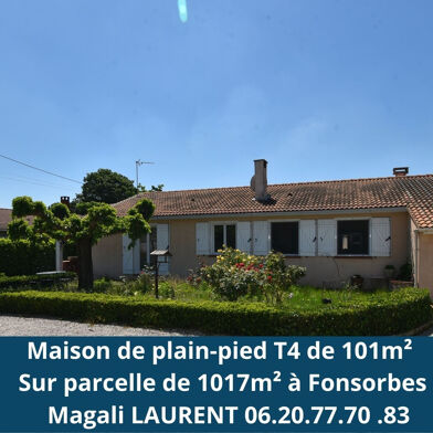 Maison 4 pièces 101 m²