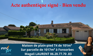 Maison 4 Pièces 101 m² à vendre à Fonsorbes (31470)