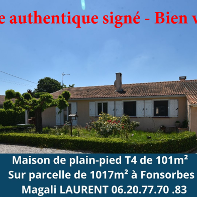 Maison 4 pièces 269000 €