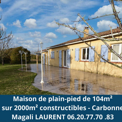 Maison 3 pièces 104 m²