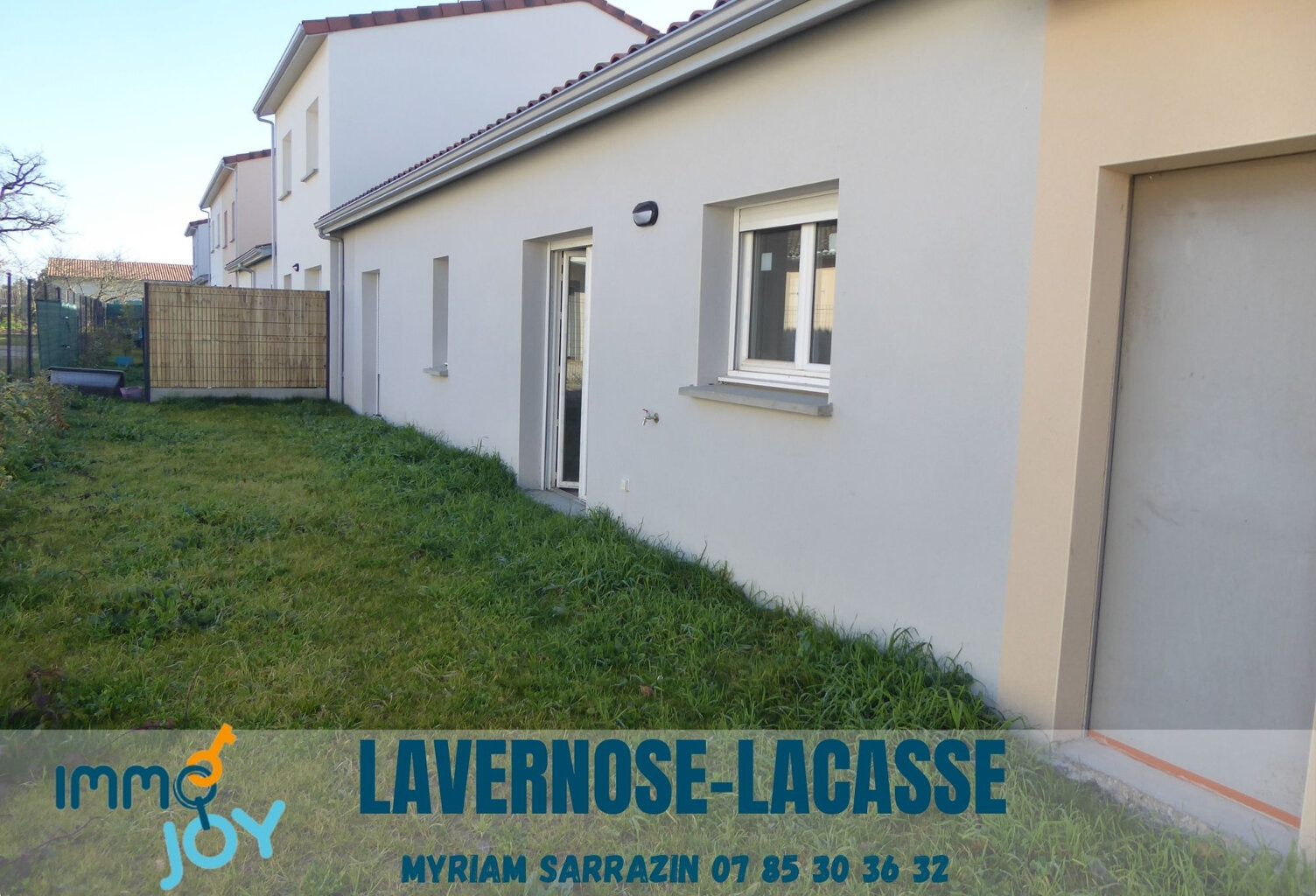 Maison neuve à vendre - LAVERNOSE- LACASSE — photo 1