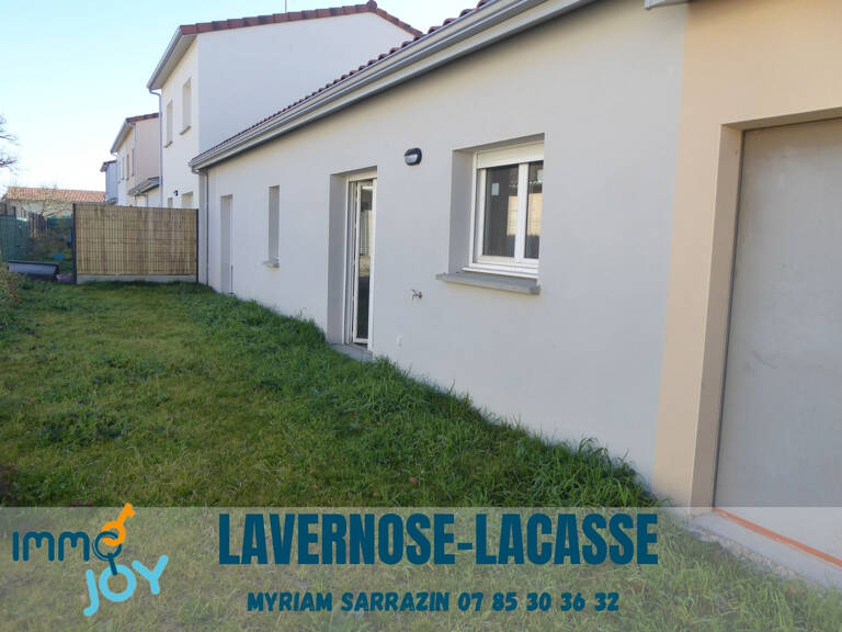 Maison neuve à vendre - LAVERNOSE- LACASSE — photo 1