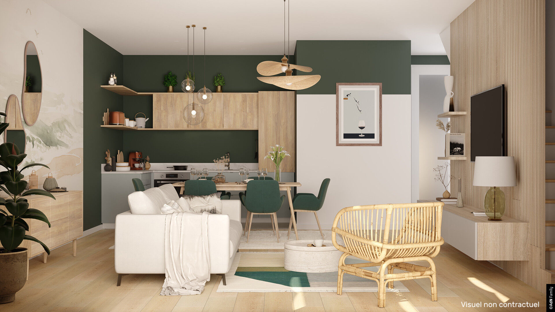 Appartement neuf 4 pièces 70 m²