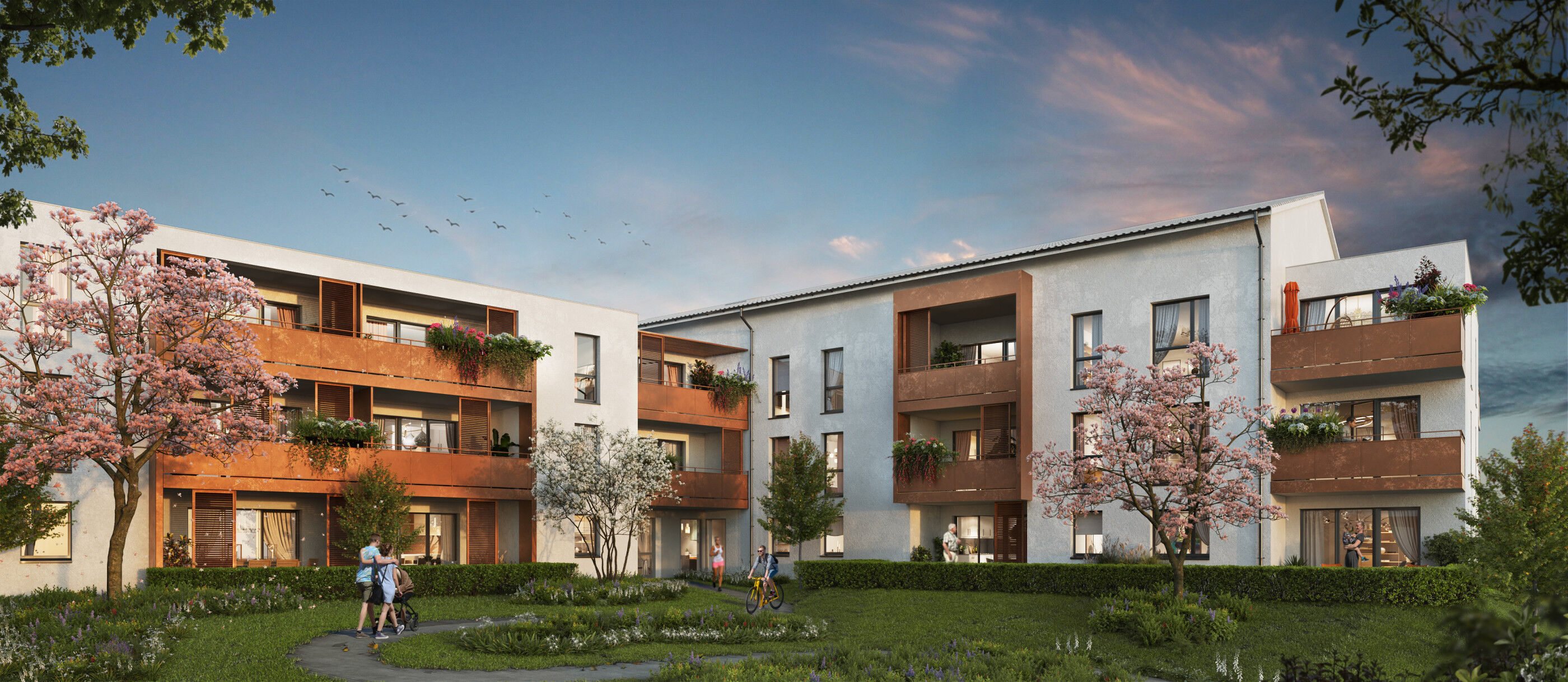 Appartement neuf 2 pièces 40 m²