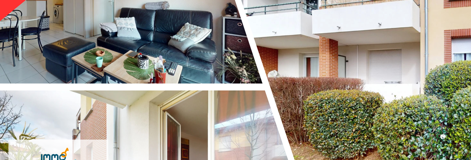 Appartement 2 Pièces 35 m² à vendre à Mondonville (31700)