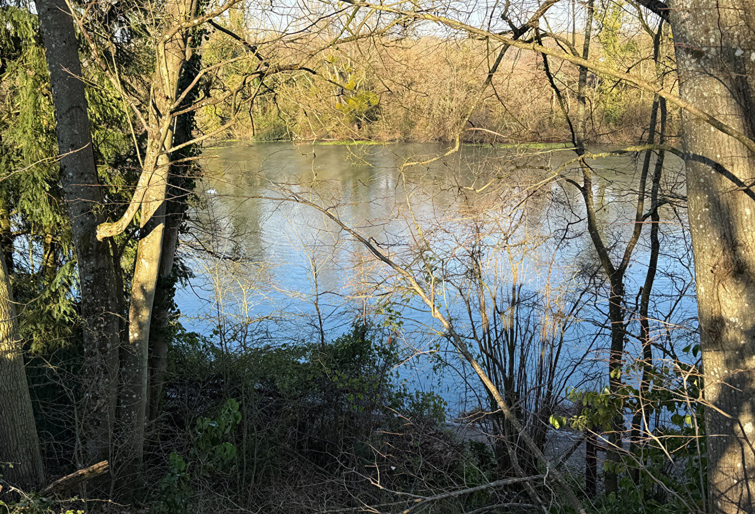 Bordure  Loiret  beau Terrain  de 2880 m² . — photo 1
