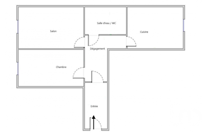 vente appartement 140 000 € à proximité de Villeneuve-la-Garenne (92390)