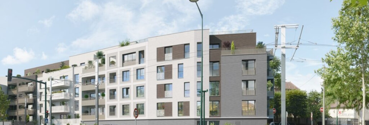Appartement neuf T2, T3, T4, T5 Pièce 46 à 109 m² à vendre à Épinay-sur-Seine (93800)