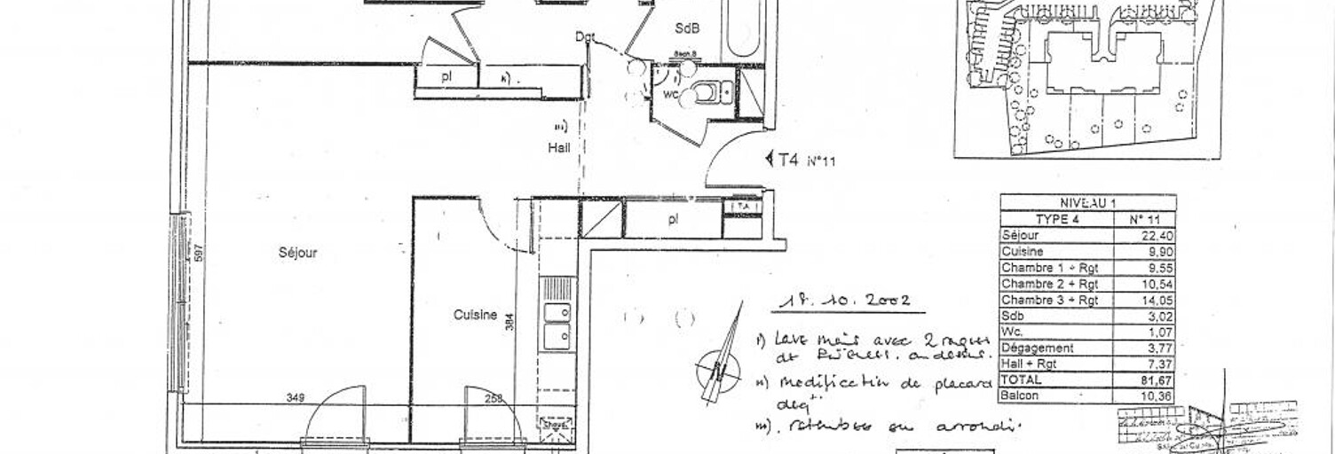 Appartement 4 Pièces 82 m² à louer à Saint-Genis-Laval (69230)