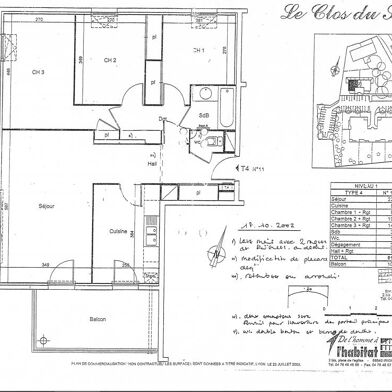 Appartement 4 pièces 1170 €