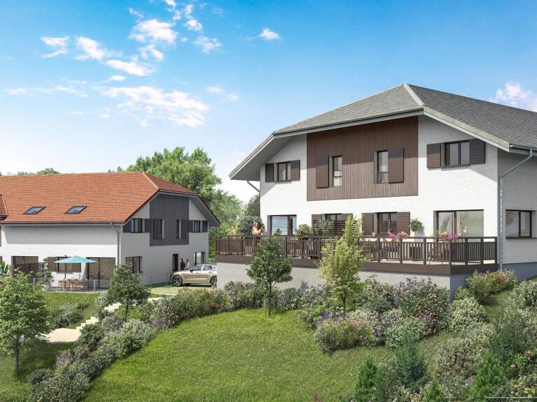 Appartement duplex avec jardin à vendre à Hauteville-sur-Fier — photo 1