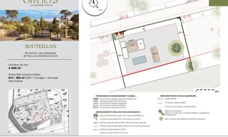 Terrain  2000 m² à vendre à La Cadière-d'Azur (83740)