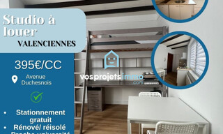 Appartement 1 Pièce 12 m² à louer à Valenciennes (59300)