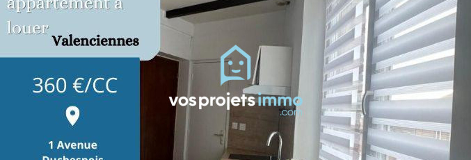 Appartement 1 Pièce 12 m² à louer à Valenciennes (59300)