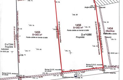 vente terrain 59 000 € à proximité de Bouchy-Saint-Genest (51310)