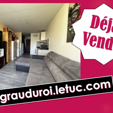 Appartement 1 pièce 28 m²