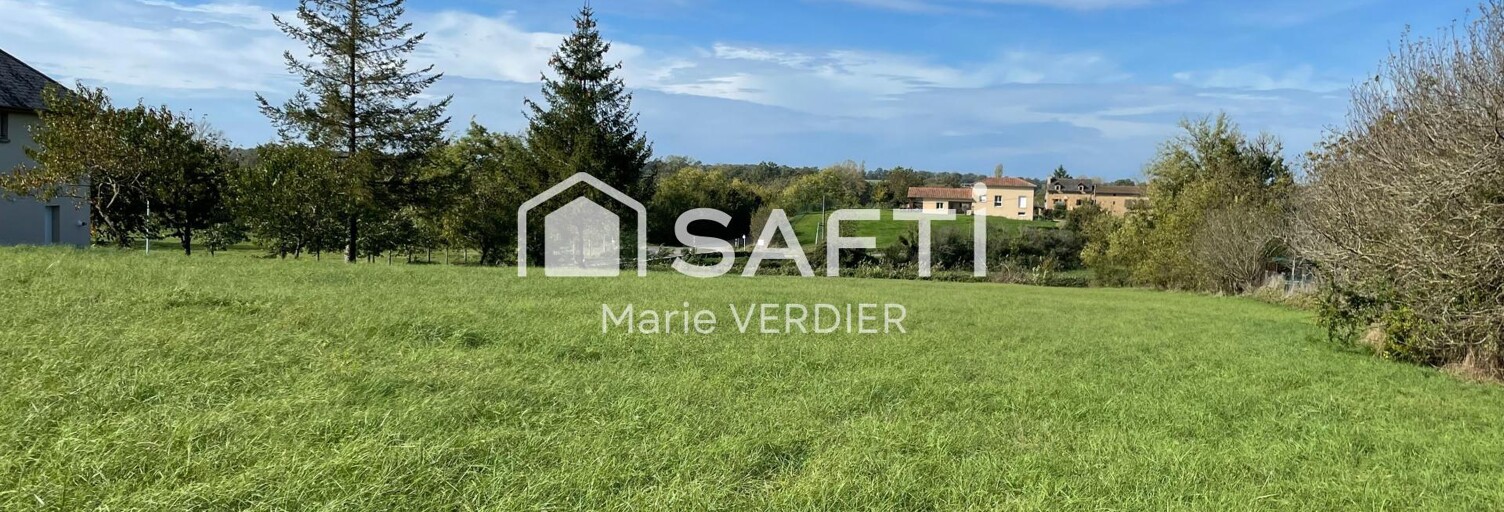 Terrain  2810 m² à vendre à Montbazens (12220)