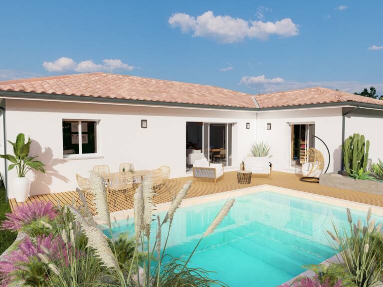 Future maison 115 m2 sur Haut-Mauco — photo 1