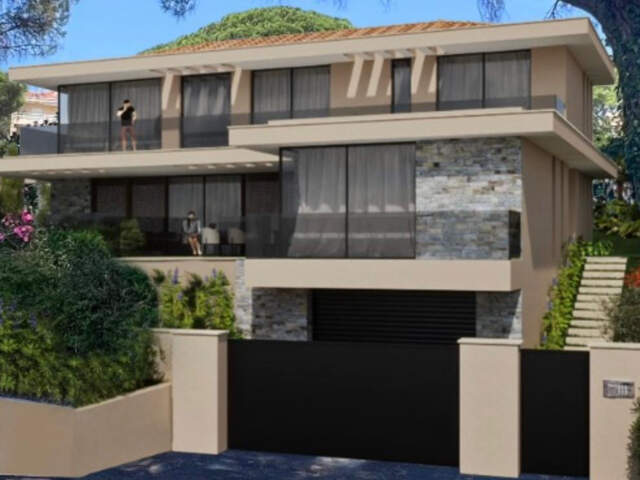 À VENDRE VILLA NEUVE DE 260M² 6 PIÈCES AVEC VUE MER PISCINE ET GARAGE DE 100M², À QUELQUES PAS DU CENTRE ET DES PLAGES DE SAINTE-MAXIME — photo du bien