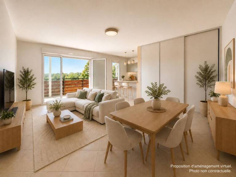Appartement T4 avec grande terrasse et double garage — photo 1