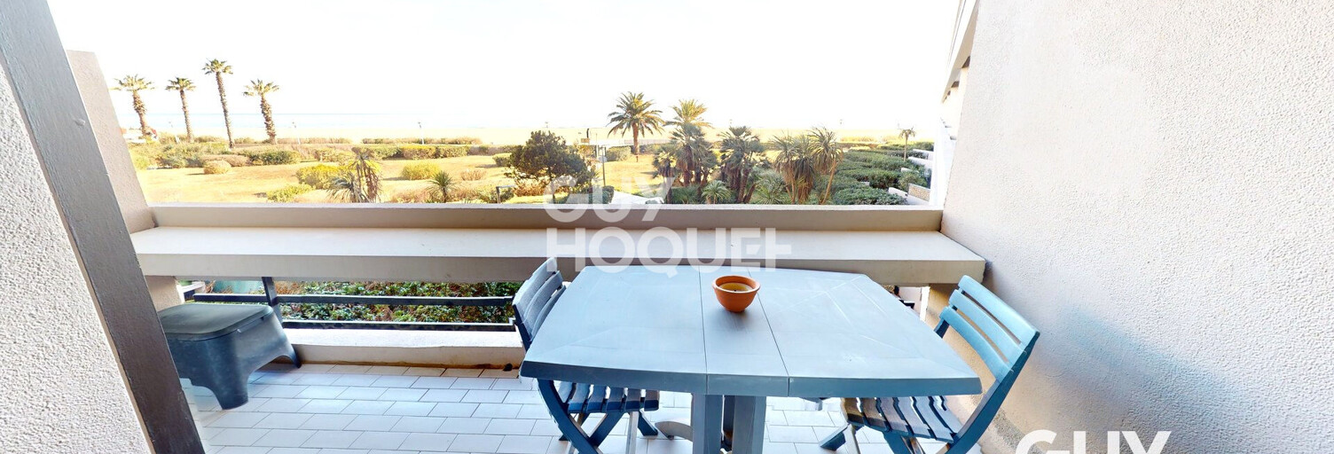 Appartement 2 Pièces 28 m² à vendre à Canet-en-Roussillon (66140)