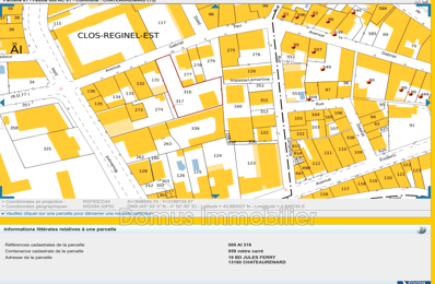 vente terrain 420 000 € à proximité de Saze (30650)